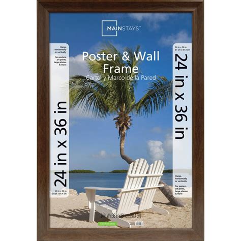 TWING Poster Frames 24X36 Picture Frames Sets of 3, Display pictures 20x30 with Mat or 24 x 36 without Mat, Black Frame For Wall Gallery Art Decor Mounting. 243. 50+ bought in past month. $11248 ($37.49/Count) Save 20% with coupon. FREE delivery Wed, Feb 21. 